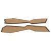 416336 Leather Console Side Panels, 1980-1980 Chevy Corvette, Claret - image 3