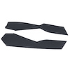 416448 Leather Console Side Panels, 1981-1981 Chevy Corvette, Dark Blue 1981 Late - image 1
