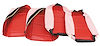 417330 Vinyl Seat Covers, 1965-1965 Chevy Corvette, Red - image 1