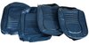 417549 Vinyl Seat Covers, 1967-1967 Chevy Corvette, Teal - image 2