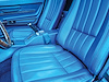 417641 Vinyl Seat Covers, 1968-1968 Chevy Corvette, Bright Blue - image 1