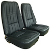 417714 Vinyl Seat Covers, 1969 Chevy Corvette, Green - image 1