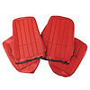 417730 Vinyl Seat Covers, 1969 Chevy Corvette, Red - image 1