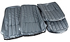 417763 Vinyl Seat Covers, 1969 Chevy Corvette, Gunmetal - image 1