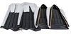 417820K Interior Package, 1970-1974 Chevy Corvette, OE Vinyl Covers, Foam, Deluxe Door Panels, Black - image 2