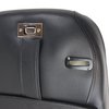 417820MS Mounted Seats, 1970-1974 Chevy Corvette, Black, Vinyl w/Shoulder Harness - image 4