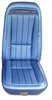 417841 Vinyl Seat Covers, 1970-1970 Chevy Corvette, Bright Blue - image 2