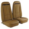 417851M Mounted Seats, 1973-1974 Chevy Corvette, Medium Saddle Vinyl w/o Shoulder Harness - image 2
