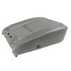 417861MS Mounted Seats, 1974-1974 Chevy Corvette, Silver Vinyl w/Shoulder Harness - image 3