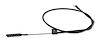 41787 Hood Release Cable, 1978-1982 Chevy Corvette, Latch To Latch - image 1