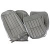 417961 Vinyl Seat Covers, 1975-1975 Chevy Corvette, Silver - image 2