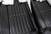 418020 Vinyl Seat Covers, 1976-1976 Chevy Corvette, Black - image 2