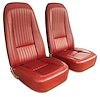 418034 Vinyl Seat Covers, 1976-1976 Chevy Corvette, Firethorn - image 1