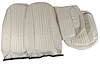 418076 Vinyl Seat Covers, 1976-1976 Chevy Corvette, White - image 1
