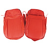 418435 Leather Seat Covers, 1964-1964 Chevy Corvette, Red - image 1