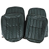 418914 Leather Seat Covers, 1969 Chevy Corvette, Green - image 1