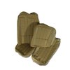 419015 Leather Seat Covers, 1970-1971 Chevy Corvette, Light Saddle Leather/Vinyl Original - image 4
