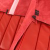 419030 Leather Seat Covers, 1970-1971 Chevy Corvette, Red Leather/Vinyl Original - image 2