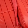419030 Leather Seat Covers, 1970-1971 Chevy Corvette, Red Leather/Vinyl Original - image 3