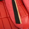 419030 Leather Seat Covers, 1970-1971 Chevy Corvette, Red Leather/Vinyl Original - image 4