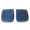 419047MS Mounted Seats, 1971-1971 Chevy Corvette, Royal Blue Leather Vinyl w/Shoulder Harness - image 2
