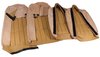 419115 Leather Seat Covers, 1970-1971 Chevy Corvette, Light Saddle 100-percent-Leather - image 2