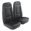 419120M Mounted Seats, 1970-1971 Chevy Corvette, Black, 100-percent Leather w/o Shoulder Harness - image 2