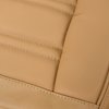 419215 Leather Seat Covers, 1972-1972 Chevy Corvette, Light Saddle Leather/Vinyl Original - image 2