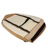 419215 Leather Seat Covers, 1972-1972 Chevy Corvette, Light Saddle Leather/Vinyl Original - image 3