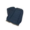 419247 Leather Seat Covers, 1972-1972 Chevy Corvette, Royal Blue Leather/Vinyl Original - image 2
