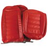 419430 Leather Seat Covers, 1972-1972 Chevy Corvette, Red 100-percent-Leather - image 2