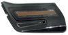 419720KW Interior Package, 1976-1976 Chevy Corvette, OE Leather Covers, Foam, Deluxe Door Panels, Black W/Walnut - image 4