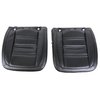 419720M Mounted Seats, 1976-1978 Chevy Corvette, Black, Leather Vinyl - image 4