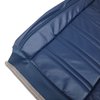 419745 Leather Seat Covers, 1977-1977 Chevy Corvette, Dark Blue Leather/Vinyl Original - image 3