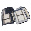 419745 Leather Seat Covers, 1977-1977 Chevy Corvette, Dark Blue Leather/Vinyl Original - image 4