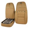 419757M Mounted Seats, 1976-1977 Chevy Corvette, Buckskin Leather Vinyl - image 3