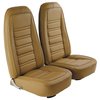 419857M Mounted Seats, 1976-1977 Chevy Corvette, Buckskin 100-percent Leather - image 2