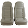 419873M Mounted Seats, 1978-1978 Chevy Corvette, Oyster 100-percent Leather - image 1