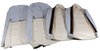 419876 Leather Seat Covers, 1976-1977 Chevy Corvette, White 100-percent-Leather - image 2