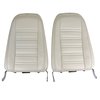 419876M Mounted Seats, 1976-1977 Chevy Corvette, White 100-percent Leather - image 4