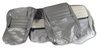 419964 Leather Seat Covers, 1981-1981 Chevy Corvette, Silver Leather/Vinyl Original 2 in. Bolster - image 2