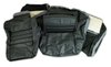 420014 Leather Seat Covers, 1979-1979 Chevy Corvette, Green 100-percent-Leather 2 in. Bolster - image 2