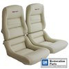 4200EM Mounted Embroidered Seat Cover Parts & Labor Bundle, 1978-1982 Chevy Corvette, 100-percent Leather W/2 in. Bolster - image 2