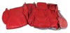 420375 Leather Seat Covers, 1986-1988 Chevy Corvette, Red Standard - image 2