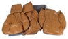 420378 Leather Seat Covers, 1988-1988 Chevy Corvette, Saddle Standard - image 2
