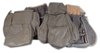 420379 Leather Seat Covers, 1988-1988 Chevy Corvette, Gray Standard - image 2