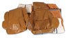 420478 Leather Seat Covers, 1989-1991 Chevy Corvette, Saddle Standard - image 2