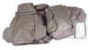420479 Leather Seat Covers, 1989-1989 Chevy Corvette, Gray Standard - image 2