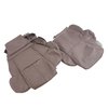 420481 Leather Seat Covers, 1990-1991 Chevy Corvette, Gray Standard - image 2