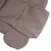 420481 Leather Seat Covers, 1990-1991 Chevy Corvette, Gray Standard - image 3
